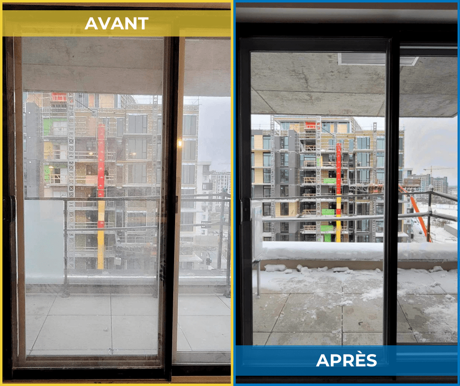 Unité résidentielle propre après les travaux